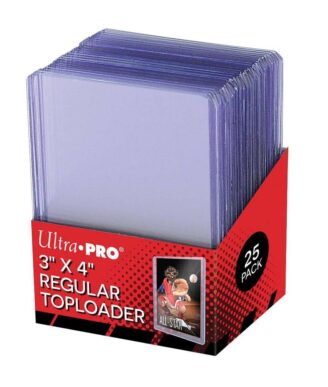 Ultra Pro toploader - 25 stk. pr. pakke